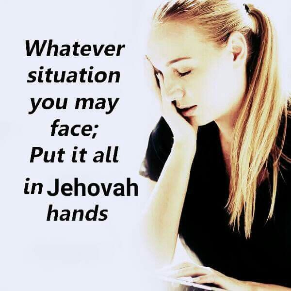 Throwing My Burdens On The&nbsp;Lord