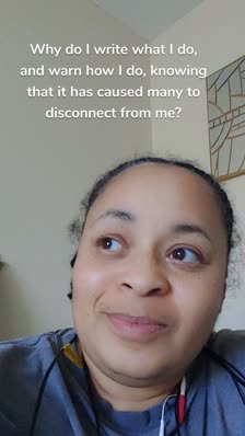 Why do I write what I do, and warn how I do, knowing that it has caused many to disconnect from me?