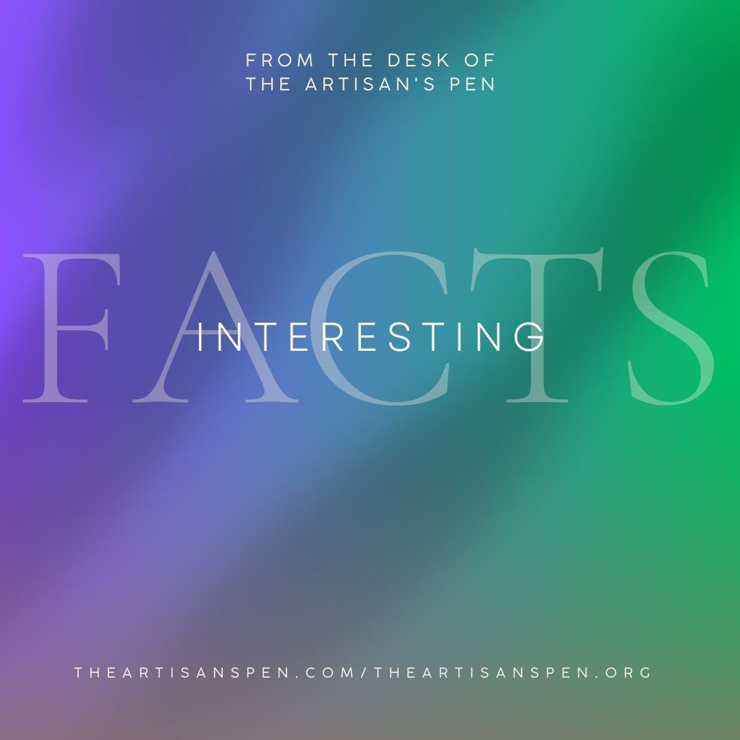 Interesting Facts…pt1
